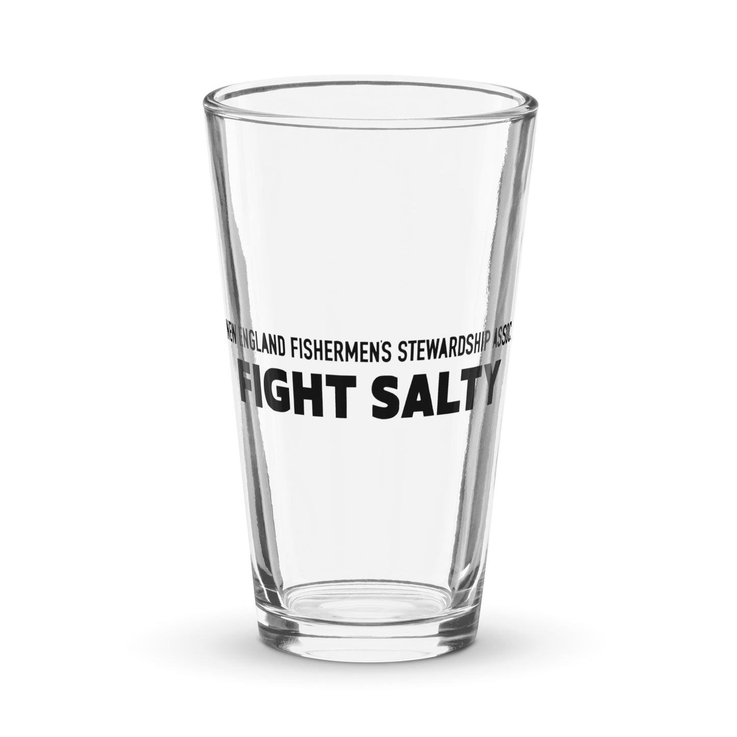 NEFSA Fight Salty Shaker Pint Glass