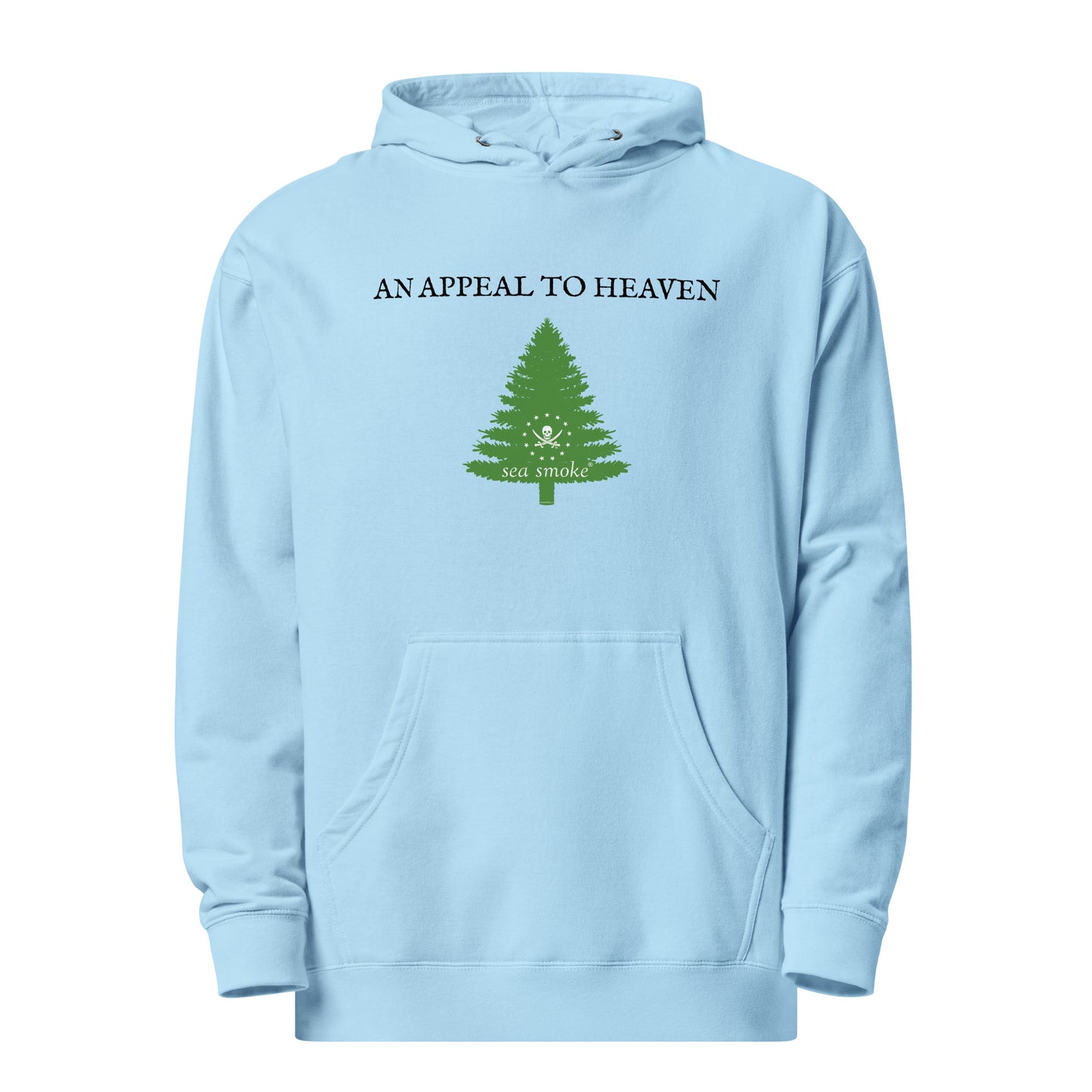 Sea Smoke An Appeal To Heaven Unisex Midweight Hoodie