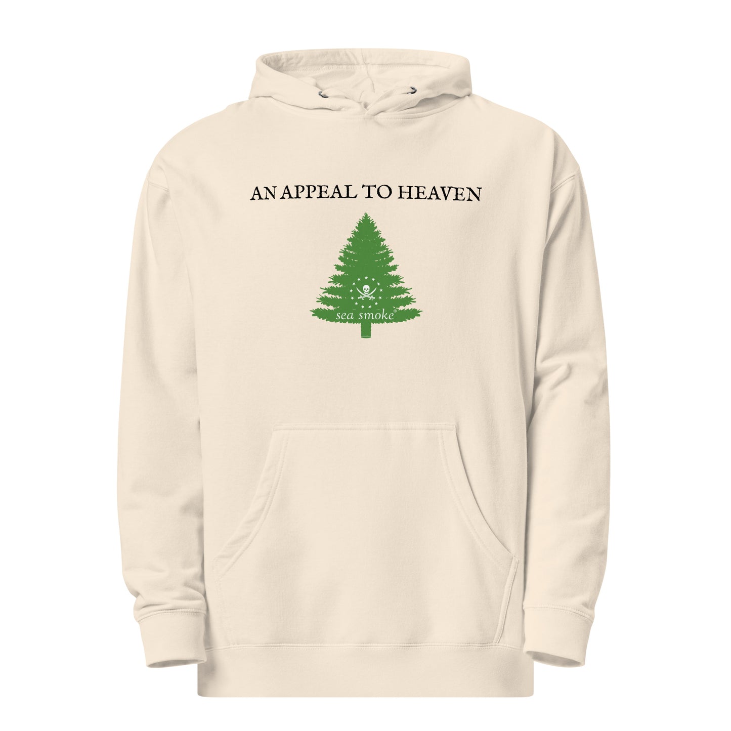 Sea Smoke An Appeal To Heaven Unisex Midweight Hoodie