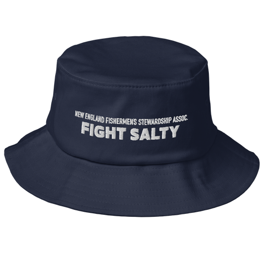 NEFSA Fight Salty Old School Bucket Hat