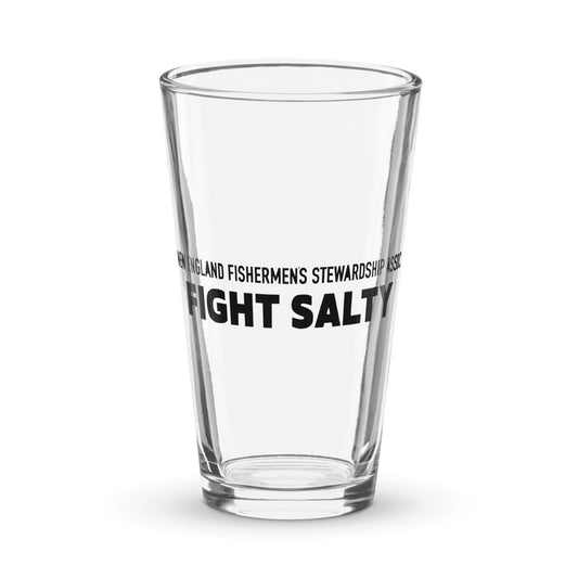 NEFSA Fight Salty Shaker Pint Glass